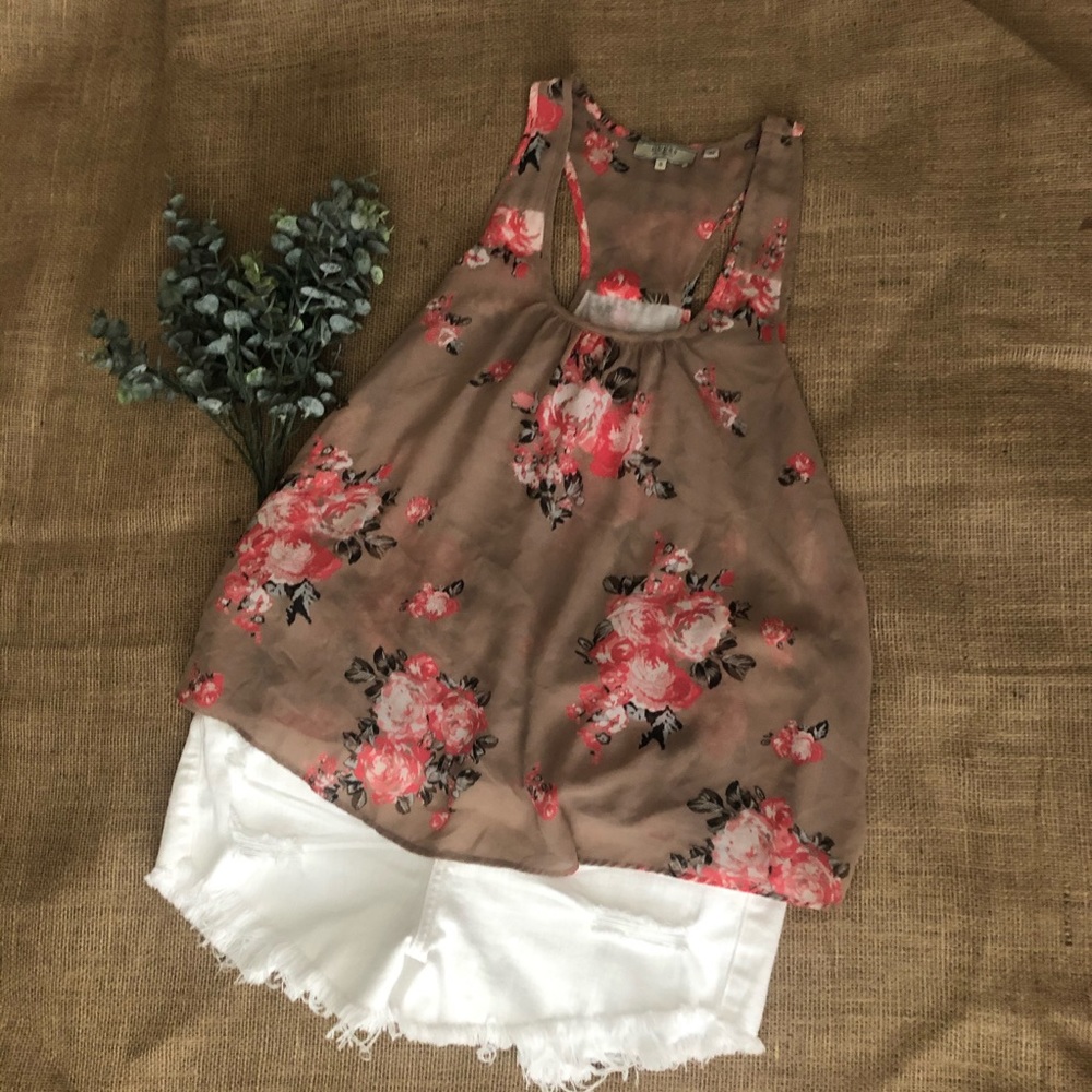 Flowy Guess tank top